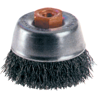 Crimped Wire Cup Brushes - High Speed Small Grinder Helyx Safety & Industrial Supplies