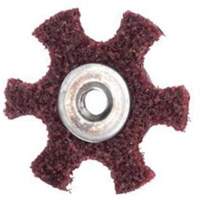 Abrasotex Surface Preparation Star, 3" Dia., Medium Grit, Aluminum Oxide Helyx Safety & Industrial Supplies