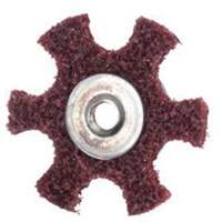 Abrasotex Surface Preparation Star, 2" Dia., Medium Grit, Aluminum Oxide Helyx Safety & Industrial Supplies