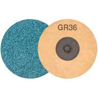 TWIST TOPCUT Sanding Disc, 3" Dia., 36 Grit, Zirconium Helyx Safety & Industrial Supplies