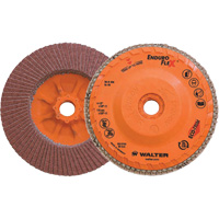 Enduro-Flex Flap Disc, 4-1/2" x 5/8"-11, Type 27, 60 Grit, Zirconia Alumina Helyx Safety & Industrial Supplies