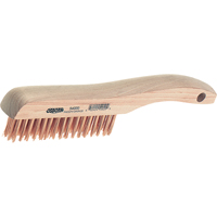 Brosse &agrave; manche en patin, Acier, 4" X 16" rangs de fils, Longueur 10" Helyx Safety & Industrial Supplies