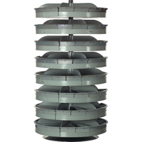 Modules de stockage Rotabin, 500 lb Capacit&eacute; par niveau, 5 Niveau(x), 38" ha x 28" dia Helyx Safety & Industrial Supplies