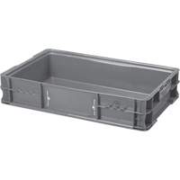 Syst&egrave;me de contenants d'exp&eacute;dition 4845 de StakPak Plus, 15" la x 24" p x 5" h, Gris Helyx Safety & Industrial Supplies