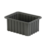 Contenant Divider Box, Poly&eacute;thyl&egrave;ne, 9,8" la x 7,3" p x 5" h, Gris Helyx Safety & Industrial Supplies