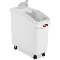 Mobile Ingredient Bins with Sliding Lid, 2.75 cu. ft. Capacity, 28" H x 13-13/100" W x 29-1/4" D Helyx Safety & Industrial Supplies