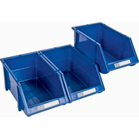 Bac empilable & &agrave; suspendre, 4-13/16" la, 3-3/16" h x 7-1/8" p, Bleu Helyx Safety & Industrial Supplies