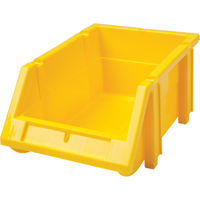 Bac empilable & &agrave; suspendre, 4-13/16" la, 3-3/16" h x 7-1/8" p, Jaune Helyx Safety & Industrial Supplies