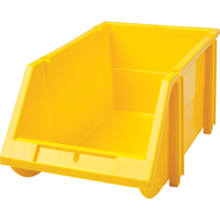 Stack & Hang Bin, 5-7/8" W x 4-11/16" H x 9-13/16" D, Yellow Helyx Safety & Industrial Supplies