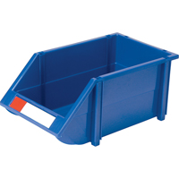 Stack & Hang Bin, 8-3/16" W x 6-3/16" H x 14" D, Blue Helyx Safety & Industrial Supplies
