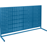 Louvered Bench Racks - Rack Only, 0 Bins, 72" W x 15" D x 40" H Helyx Safety & Industrial Supplies
