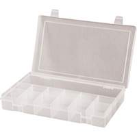 Boîtes &agrave; compartiments compactes, 6,75" la x 11" p x 1,75" h, 13 compartiments Helyx Safety & Industrial Supplies
