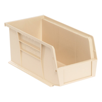 Ultra Stack & Hang Bin, 5-1/2" W x 5" H x 10-7/8" D, Ivory Helyx Safety & Industrial Supplies
