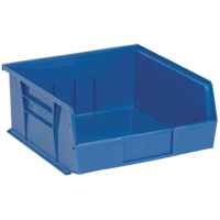Bacs ultra empilable & suspendable, 11" la, 5" h x 10-7/8" p, Bleu Helyx Safety & Industrial Supplies