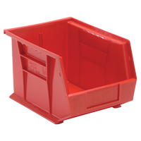 Ultra Stack & Hang Bin, 8-1/4" W x 7" H x 10-3/4" D, Red Helyx Safety & Industrial Supplies