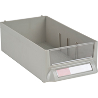 Replacement Drawer for KPC-400 Parts Cabinet, Plastic, 4-11/16" W x 8-5/8" D x 2-7/10" H, Grey Helyx Safety & Industrial Supplies