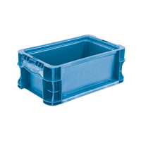 Syst&egrave;me de contenants d'exp&eacute;dition 4845 de StakPak Plus, 7,4" la x 12" p x 5" h, Bleu royal Helyx Safety & Industrial Supplies