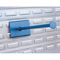 Supports fixes pour contenants - Accessoires pour panneaux &agrave; fentes Helyx Safety & Industrial Supplies