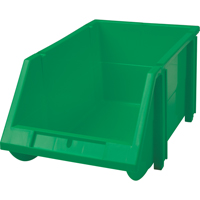 Stack & Hang Bin, 5-7/8" W x 4-11/16" H x 9-13/16" D, Green Helyx Safety & Industrial Supplies