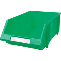 Stack & Hang Bin, 11-13/16" W x 7" H x 17-11/16" D, Green Helyx Safety & Industrial Supplies