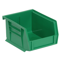 Bacs ultra empilable & suspendable, 4-1/8" la, 3" h x 5-3/8" p, Vert Helyx Safety & Industrial Supplies