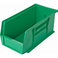 Ultra Stack & Hang Bin, 5-1/2" W x 5" H x 10-7/8" D, Green Helyx Safety & Industrial Supplies
