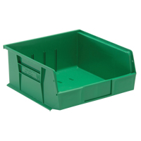 Bacs ultra empilable & suspendable, 11" la, 5" h x 10-7/8" p, Vert Helyx Safety & Industrial Supplies