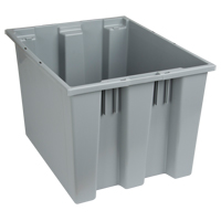 Contenants Stack & Nest, 13" x 19,5" x 15,5", Gris Helyx Safety & Industrial Supplies