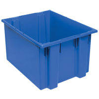 Contenants Stack & Nest, 13" x 23,5" x 19,5", Bleu Helyx Safety & Industrial Supplies