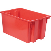 Contenants Stack & Nest, 12" x 23,5" x 15,5", Rouge Helyx Safety & Industrial Supplies