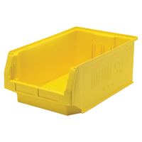 Contenants g&eacute;ants empilables, 12,375" la x 19,75" p x 7,875" h, Jaune Helyx Safety & Industrial Supplies