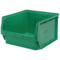 Giant Stacking Containers, 18.375" W x 19.75" D x 11.875" H, Green Helyx Safety & Industrial Supplies