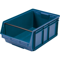 Contenants g&eacute;ants empilables, 18,375" la x 29" p x 11,875" h, Bleu Helyx Safety & Industrial Supplies