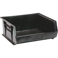 Contenant recycl&eacute; &eacute;cologique, 11" la, 5" h x 10-7/8" p, Noir Helyx Safety & Industrial Supplies