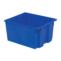 Contenants Stack-N-Nest Polylewton, 13" x 24" x 20", Bleu Helyx Safety & Industrial Supplies