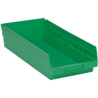 Bacs pour tablette, 8-1/8" la x 4" H x 17-7/8" p, Vert, Capacit&eacute; 40 lb Helyx Safety & Industrial Supplies