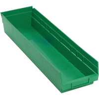 Bacs pour tablette, 6-5/8" la x 4" H x 23-5/8" p, Vert, Capacit&eacute; 50 lb Helyx Safety & Industrial Supplies
