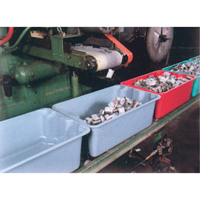 Contenants Stack-N-Nest de Plexton, 20,1" la x 42,5" p x 14,1" h, Gris Helyx Safety & Industrial Supplies