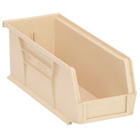 Ultra Stack & Hang Bin, 4-1/8" W x 4" H x 10-7/8" D, Ivory Helyx Safety & Industrial Supplies