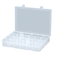Boîtes &agrave; compartiments compactes, 13,125" la x 2,3125" p x 9" h, 24 compartiments Helyx Safety & Industrial Supplies