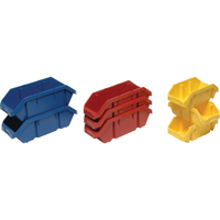 Boîtes &agrave; ramassage rapide "Quick Pick", 5" x 6,625" x 9,5", Rouge Helyx Safety & Industrial Supplies