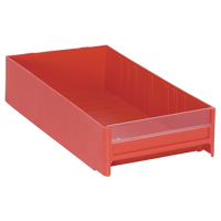 ARMOIRE TIROIR ROUGE 11"LX 5 5/8"LAX2 1/2"H, 5-5/8" la x 11" p x 2-1/2" h, Rouge Helyx Safety & Industrial Supplies