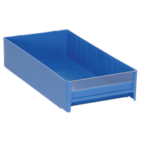 ARMOIRE TIROIR BLEU 11"LX5 5/8"LAX2 1/2"H, 5-5/8" la x 11" p x 2-1/2" h, Bleu Helyx Safety & Industrial Supplies