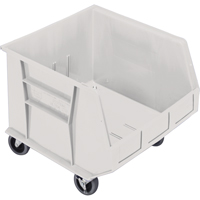 Bac mobile, 14" ha x 16-1/2" la x 18" p, Capacit&eacute; de 75 lb, Ivoire Helyx Safety & Industrial Supplies