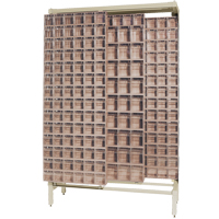 Syst&egrave;me de stockage &agrave; glissi&egrave;re &agrave; bacs basculants autonome, 48" la x 18" p x 77" h, 303 tiroirs Helyx Safety & Industrial Supplies