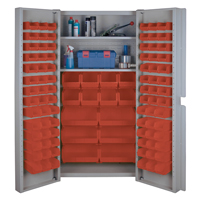 Armoires &agrave; combinaison &agrave; portes creuses, 38" la x 24" p x 72" h, Gris Helyx Safety & Industrial Supplies