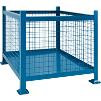 Contenants de vrac empilables, 40,5" la x 48,5" p x 30" h, Capacit&eacute; de 3000 lb Helyx Safety & Industrial Supplies