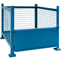 Contenants de vrac empilables, 40,5" la x 48,5" p x 30" h, Capacit&eacute; de 3000 lb Helyx Safety & Industrial Supplies