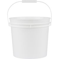 Seau avec poign&eacute;e, Plastique, 5 L Helyx Safety & Industrial Supplies