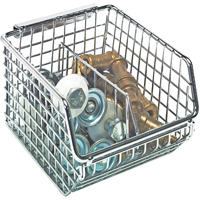 Bacs en fil m&eacute;tallique empilables et suspendables Helyx Safety & Industrial Supplies